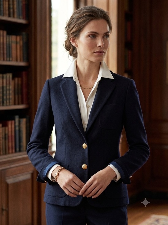 Ralph Lauren Jackets & Blazers - VTG Ralph Lauren Rugby Navy Wool Blazer Gold Buttons (124)